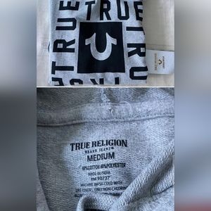 Men’s True Religion Loungewear Hoodie Size Medium